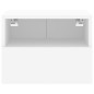 vidaXL TV-Wandschrank Weiß 40x30x30 cm Holzwerkstoff vidaXL TV-Wandschrank Weiß 40x30x30 cm Holzwerkstoff