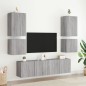 vidaXL TV-Wandschränke 2 Stk. Grau Sonoma 40,5x30x40 cmm Holzwerkstoff vidaXL TV-Wandschränke 2 Stk. Grau Sonoma 40,5x30x40 cmm Holzwerkstoff