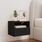 vidaXL TV-Wandschrank Schwarz 40x30x30 cm Holzwerkstoff vidaXL TV-Wandschrank Schwarz 40x30x30 cm Holzwerkstoff