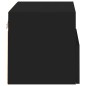 vidaXL TV-Wandschrank Schwarz 40x30x30 cm Holzwerkstoff vidaXL TV-Wandschrank Schwarz 40x30x30 cm Holzwerkstoff