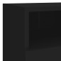 vidaXL TV-Wandschrank Schwarz 40x30x30 cm Holzwerkstoff vidaXL TV-Wandschrank Schwarz 40x30x30 cm Holzwerkstoff