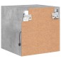 vidaXL TV-Wandschrank mit LED-Leuchten Betongrau 30x28,5x30 cm vidaXL TV-Wandschrank mit LED-Leuchten Betongrau 30x28,5x30 cm