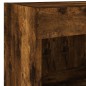vidaXL 7-tlg. Wohnwand mit LED-Beleuchtung Räuchereiche Holzwerkstoff vidaXL 7-tlg. Wohnwand mit LED-Beleuchtung Räuchereiche Holzwerkstoff