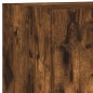 vidaXL 5-tlg. Wohnwand mit LED-Beleuchtung Räuchereiche Holzwerkstoff vidaXL 5-tlg. Wohnwand mit LED-Beleuchtung Räuchereiche Holzwerkstoff