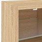 vidaXL 6-tlg. Wohnwand mit LED-Beleuchtung Sonoma-Eiche Holzwerkstoff vidaXL 6-tlg. Wohnwand mit LED-Beleuchtung Sonoma-Eiche Holzwerkstoff