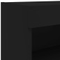 vidaXL 8-tlg. Wohnwand mit LED-Beleuchtung Schwarz Holzwerkstoff vidaXL 8-tlg. Wohnwand mit LED-Beleuchtung Schwarz Holzwerkstoff