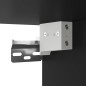 vidaXL 8-tlg. Wohnwand mit LED-Beleuchtung Schwarz Holzwerkstoff vidaXL 8-tlg. Wohnwand mit LED-Beleuchtung Schwarz Holzwerkstoff