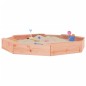 vidaXL Sandkasten mit Sitzen Achteck Massivholz Douglasie vidaXL Sandkasten mit Sitzen Achteck Massivholz Douglasie