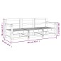 vidaXL 3-tlg. Garten-Lounge-Set Massivholz Douglasie vidaXL 3-tlg. Garten-Lounge-Set Massivholz Douglasie
