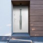 Haustür Aluminium Weiß 110x207,5 cm Haustür Aluminium Weiß 110x207,5 cm