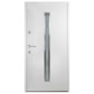 Haustür Aluminium Weiß 110x207,5 cm Haustür Aluminium Weiß 110x207,5 cm