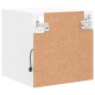 vidaXL TV-Wandschrank mit LED-Leuchten Weiß 30x28,5x30 cm vidaXL TV-Wandschrank mit LED-Leuchten Weiß 30x28,5x30 cm