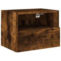 vidaXL TV-Wandschrank Räuchereiche 40x30x30 cm Holzwerkstoff