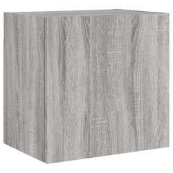 vidaXL TV-Wandschrank Grau Sonoma 40,5x30x40 cm Holzwerkstoff