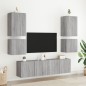 vidaXL TV-Wandschrank Grau Sonoma 40,5x30x40 cm Holzwerkstoff vidaXL TV-Wandschrank Grau Sonoma 40,5x30x40 cm Holzwerkstoff