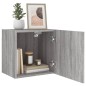 vidaXL TV-Wandschrank Grau Sonoma 40,5x30x40 cm Holzwerkstoff vidaXL TV-Wandschrank Grau Sonoma 40,5x30x40 cm Holzwerkstoff