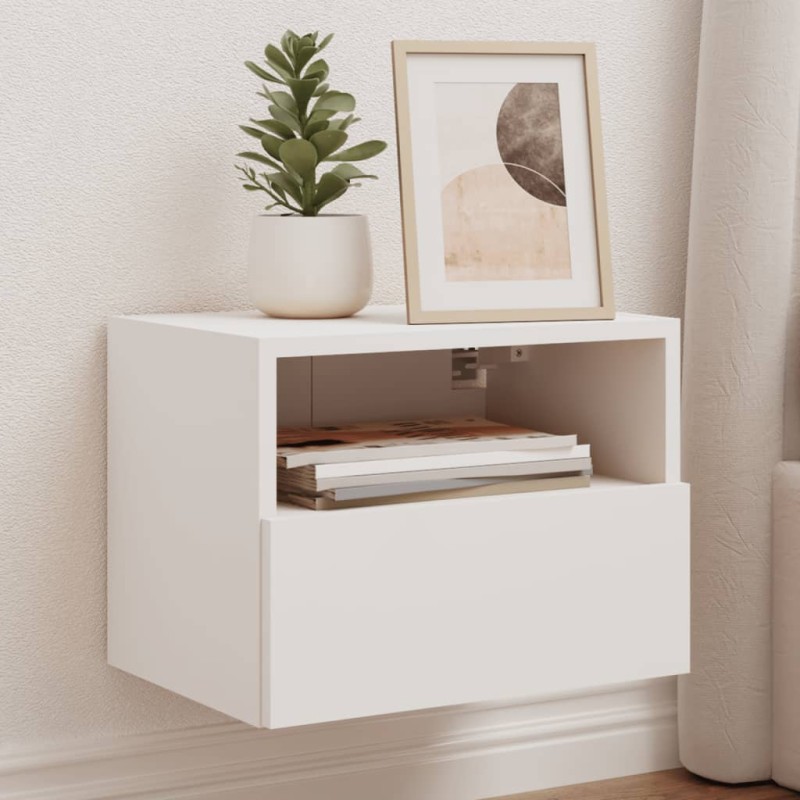 vidaXL TV-Wandschränke 2 Stk. Weiß 40x30x30 cm Holzwerkstoff vidaXL TV-Wandschränke 2 Stk. Weiß 40x30x30 cm Holzwerkstoff