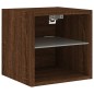 vidaXL TV-Wandschränke mit LED-Leuchten 2 Stk. Braun Eichen-Optik vidaXL TV-Wandschränke mit LED-Leuchten 2 Stk. Braun Eichen-Optik