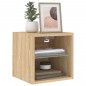 vidaXL TV-Wandschränke mit LED-Leuchten 2 Stk. Sonoma-Eiche vidaXL TV-Wandschränke mit LED-Leuchten 2 Stk. Sonoma-Eiche
