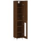vidaXL Highboard Braun Eichen-Optik 34,5x34x180 cm Holzwerkstoff vidaXL Highboard Braun Eichen-Optik 34,5x34x180 cm Holzwerkstoff