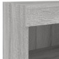 vidaXL 5-tlg. Wohnwand mit LED-Beleuchtung Grau Sonoma Holzwerkstoff vidaXL 5-tlg. Wohnwand mit LED-Beleuchtung Grau Sonoma Holzwerkstoff