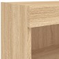 vidaXL 8-tlg. Wohnwand mit LED-Beleuchtung Sonoma-Eiche Holzwerkstoff vidaXL 8-tlg. Wohnwand mit LED-Beleuchtung Sonoma-Eiche Holzwerkstoff