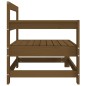 vidaXL Ecksofa Honigbraun Massivholz Kiefer vidaXL Ecksofa Honigbraun Massivholz Kiefer
