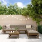 vidaXL 7-tlg. Garten-Lounge-Set Honigbraun Massivholz Kiefer vidaXL 7-tlg. Garten-Lounge-Set Honigbraun Massivholz Kiefer