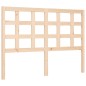 vidaXL Massivholzbett mit Kopfteil 140x190 cm vidaXL Massivholzbett mit Kopfteil 140x190 cm