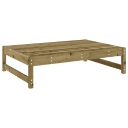 vidaXL Gartenhocker 120x80 cm Kiefernholz Imprägniert