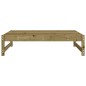 vidaXL Gartenhocker 120x80 cm Kiefernholz Imprägniert vidaXL Gartenhocker 120x80 cm Kiefernholz Imprägniert