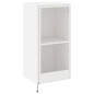 vidaXL TV-Wandschrank mit LED-Leuchten Weiß 40,5x35x80 cm vidaXL TV-Wandschrank mit LED-Leuchten Weiß 40,5x35x80 cm