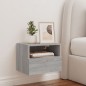 vidaXL TV-Wandschrank Grau Sonoma 40x30x30 cm Holzwerkstoff vidaXL TV-Wandschrank Grau Sonoma 40x30x30 cm Holzwerkstoff