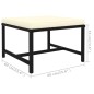 6-tlg. Garten-Lounge-Set mit Kissen Poly Rattan Schwarz 6-tlg. Garten-Lounge-Set mit Kissen Poly Rattan Schwarz