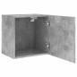 vidaXL TV-Wandschränke 2 Stk. Betongrau 40,5x30x40 cm Holzwerkstoff vidaXL TV-Wandschränke 2 Stk. Betongrau 40,5x30x40 cm Holzwerkstoff