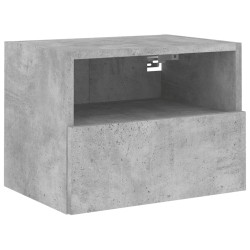 vidaXL TV-Wandschrank Betongrau 40x30x30 cm Holzwerkstoff