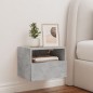 vidaXL TV-Wandschrank Betongrau 40x30x30 cm Holzwerkstoff vidaXL TV-Wandschrank Betongrau 40x30x30 cm Holzwerkstoff