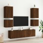 vidaXL TV-Wandschrank Braun Eiche-Optik 40,5x30x40 cm Holzwerkstoff vidaXL TV-Wandschrank Braun Eiche-Optik 40,5x30x40 cm Holzwerkstoff