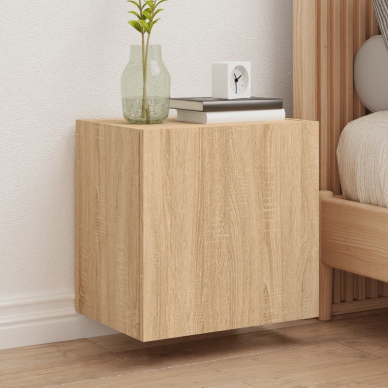 vidaXL TV-Wandschränke 2 Stk. Sonoma-Eiche 40,5x30x40 cm Holzwerkstoff vidaXL TV-Wandschränke 2 Stk. Sonoma-Eiche 40,5x30x40 cm Holzwerkstoff