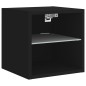 vidaXL TV-Wandschränke mit LED-Leuchten 2 Stk. Schwarz 30x28,5x30 cm vidaXL TV-Wandschränke mit LED-Leuchten 2 Stk. Schwarz 30x28,5x30 cm