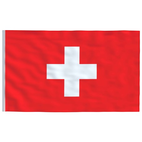 vidaXL Flagge der Schweiz 90 x 150 cm