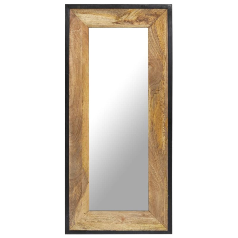 vidaXL Spiegel 110x50 cm Mango Massivholz vidaXL Spiegel 110x50 cm Mango Massivholz