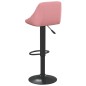 vidaXL Barhocker 2 Stk. Rosa Samt vidaXL Barhocker 2 Stk. Rosa Samt