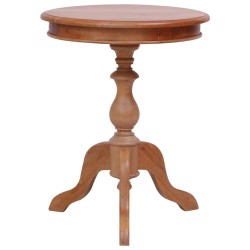 vidaXL Beistelltisch Natur 50 x 50 x 65 cm Massivholz Mahagoni
