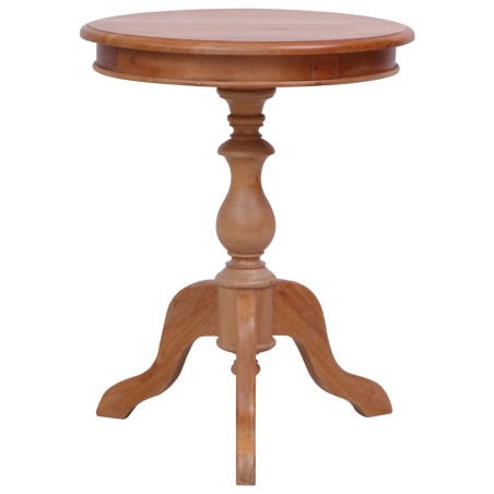 vidaXL Beistelltisch Natur 50 x 50 x 65 cm Massivholz Mahagoni