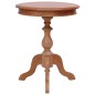 vidaXL Beistelltisch Natur 50 x 50 x 65 cm Massivholz Mahagoni vidaXL Beistelltisch Natur 50 x 50 x 65 cm Massivholz Mahagoni