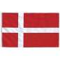 vidaXL Flagge Dänemarks mit Mast 5,55 m Aluminium vidaXL Flagge Dänemarks mit Mast 5,55 m Aluminium