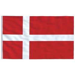 vidaXL Flagge Dänemarks 90 x 150 cm