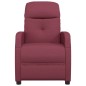 vidaXL Relaxsessel Weinrot Stoff vidaXL Relaxsessel Weinrot Stoff