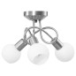 vidaXL Deckenleuchte mit Keramik-Lampenschirmen für 3 E14 Glühlampen vidaXL Deckenleuchte mit Keramik-Lampenschirmen für 3 E14 Glühlampen